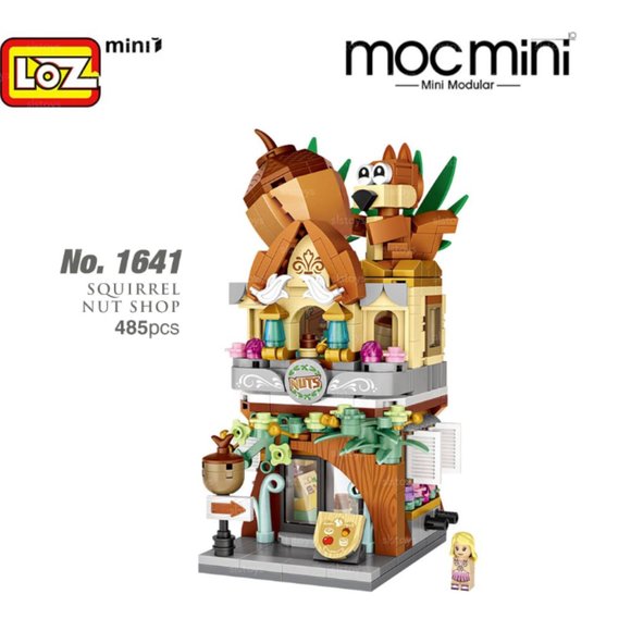 LOZ MINI Blocks - Kids Building Toys Bricks - Nut Shop - Picture 3 of 4